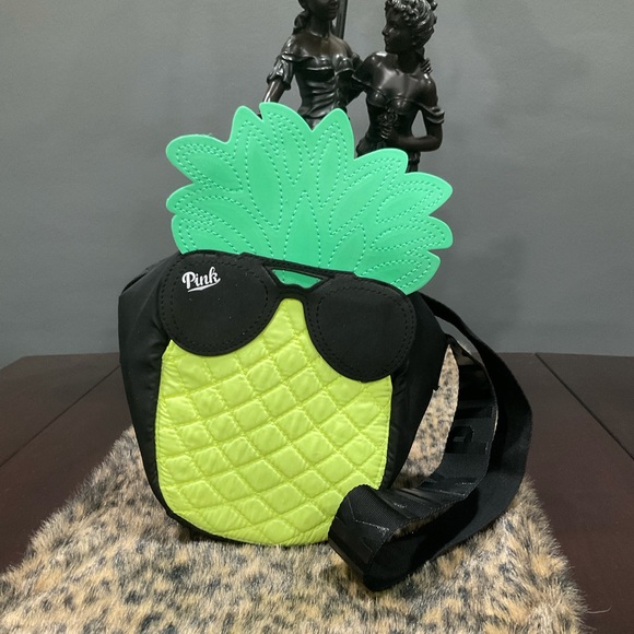 PINK Victoria's Secret Handbags - PINK BY VS PINEAPPLE INSULATED COOLER